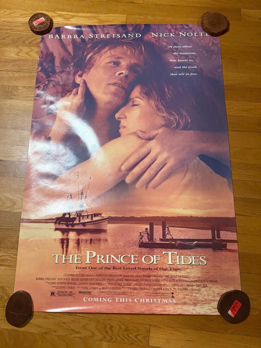 The Prince of Tides 1991 Vintage Original Advance Movie Poster